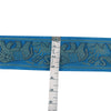 Sanskriti Vintage 1 YD Sari Border Elephant Hand Woven Trim Sewing Blue Lace