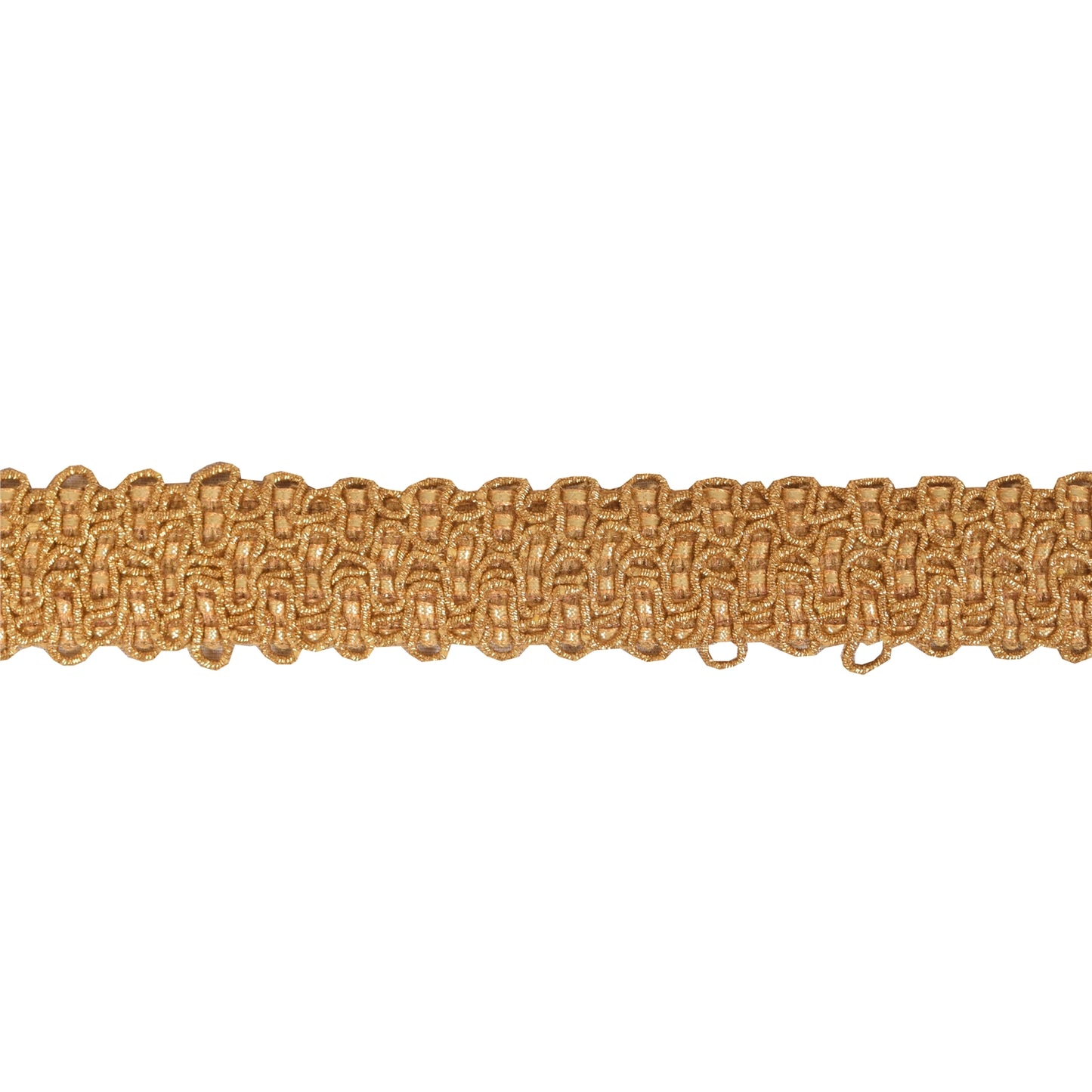 Sanskriti Vintage 1 YD Sari Border Dabka Indian Trim Sewing Craft Golden Lace