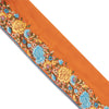 Sanskriti Vintage Sari Border Embroidered 1 YD Trim Sewing Craft Orange 5W Lace