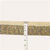 Sanskriti Vintage Sari Border Hand Embroidered Suzani 1 YD Trim Craft Cream Lace
