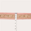 Sanskriti Vintage Craft Trims 1YD Saree/Sari Border Peach Hand Beaded Zari Lace