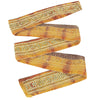 Sanskriti Vintage Sari Border Hand Beaded Zardozi 1 YD Trim Red & Yellow Lace