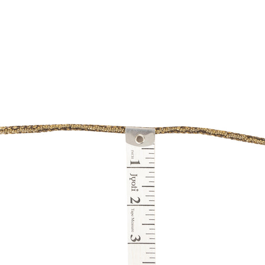 Sanskriti Vintage 1 YD Sari Border Hand Beaded Peach Trim 3.5W Zari Sewing Lace