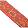 Sanskriti Vintage Border Hand Beaded 1 Yard Indian Trim Sewing Red Sequins Lace