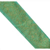 SANSKRITI VINTAGE Border Antique Hand Beaded 1 YD Indian Trim Sewing Green Lace