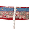 Sanskriti Vintage Sari Border Hand Beaded Craft 1 YD Sewing Blue Trims Deco Lace