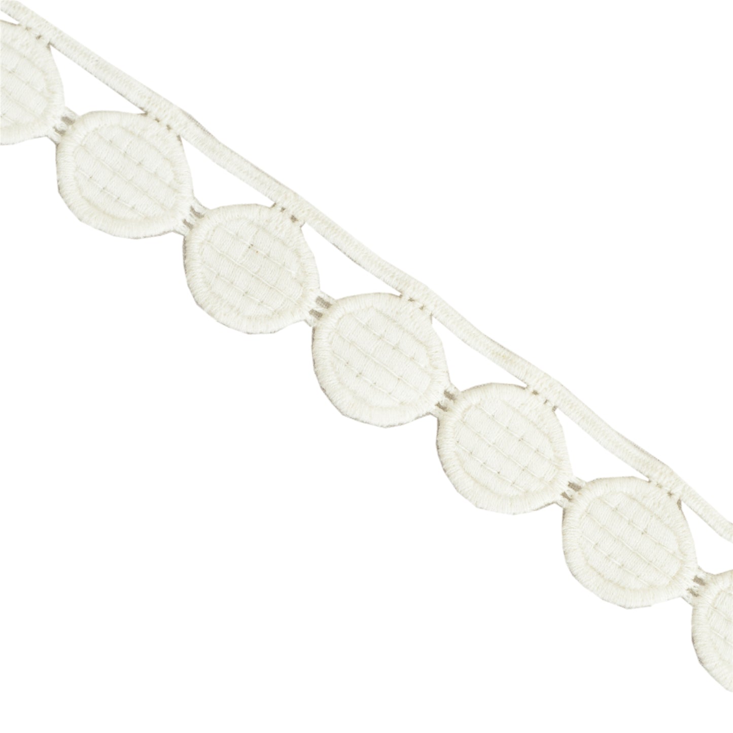 Sanskriti Vintage Sari Border Hand Beaded Craft 1 Yd Sewing Off-White Trims Lace