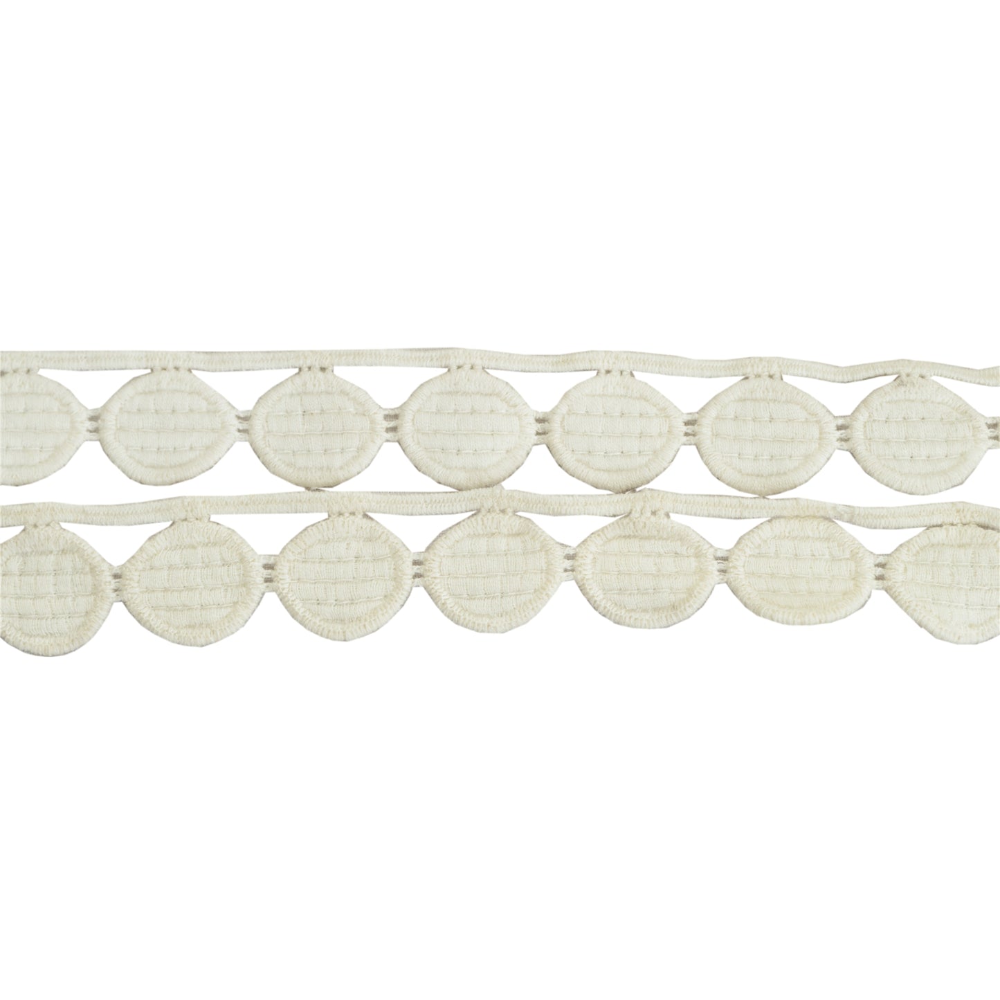 Sanskriti Vintage Sari Border Hand Beaded Craft 1 Yd Sewing Off-White Trims Lace