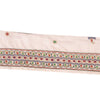 Sanskriti Vintage Sari Border Hand Embroidered Zari 1 YD Indian Trim Pink Lace