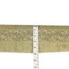 SANSKRITI VINTAGE SARI BORDER HAND BEADED FLORAL 1YD TRIMS LACE 2.5'W PURE SILK