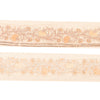 Sanskriti Vintage Craft Trims Lace Saree 1YD Border Cream Hand Beaded Zardozi