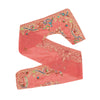 Sanskriti Vintage Sari Border Hand Beaded Sequins 1 YD Craft Trim Peach 5.2"Lace