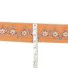 Sanskriti Vintage Sari Border 1YD Hand Bead Gota Patti ZariCraft Trim Peach Lace