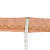Sanskriti Vintage Sari Border 1 YD Craft Peach Trim Hand Beaded Sewing Lace