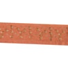 Sanskriti Vintage Sari Border Hand Embroidered 1 YD Craft Trim Peach 2.5"W Lace
