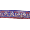 Sanskriti Vintage Saree Border Hand Embroidered Craft Trims Lace 1 YD Blue