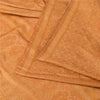 Sanskriti Vintage Brown Heavy Saree Blend Silk Sustainable Fabric Woven Ethnic Soft Sari