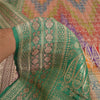 Sanskriti Vintage Sarees Pure Silk Banarasi Brocade Zari Woven Indian 5YD Sari