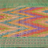 Sanskriti Vintage Sarees Pure Silk Banarasi Brocade Zari Woven Indian 5YD Sari