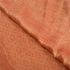 Sanskriti Vintage Pink Indian Sarees Pure Silk Banarasi Hand Woven Sari Fabric