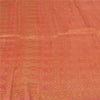 Sanskriti Vintage Pink Indian Sarees Pure Silk Banarasi Hand Woven Sari Fabric