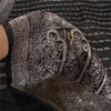 Sanskriti Vintage Black Sarees Pure Satin Woven Brocade/Banarasi Sari Fabric