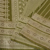 Sanskriti Vintage Sarees Green BrocadeBanarasi Zari Woven Pure Satin Sari Sustainable Fabric