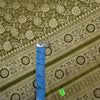 Sanskriti Vintage Sarees Green BrocadeBanarasi Zari Woven Pure Satin Sari Sustainable Fabric
