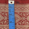 Sanskriti Vintage Red Sarees Pure Silk Brocade/Banarasi Woven Sari Craft Fabric