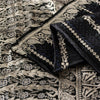 Sanskriti Vintage Sarees Black Banarasi Brocade ZariWoven Pure Satin Sari Fabric