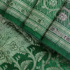 Sanskriti Vintage Red Pure Satin Saree Banarasi Brocade Zari HandWoven 5+YD Sari