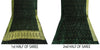 Sanskriti Vintage Saree Green Pure Satin Banarasi Brocade Zari Hand-Woven Sari