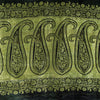 Sanskriti Vintage Saree Green Pure Satin Banarasi Brocade Zari Hand-Woven Sari