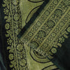 Sanskriti Vintage Saree Green Pure Satin Banarasi Brocade Zari Hand-Woven Sari