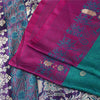 Sanskriti Vintage Sarees GreenBanarasi Brocade Zari Woven Pure Satin Sari Fabric