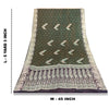 Sanskriti Vintage Sarees Green Banarasi Brocade Zari Woven Pure Sari 5+YD Fabric