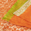 Sanskriti Vintage Sarees Banarasi Brocade Zari Woven Pure Satin Sari 5+YD Fabric