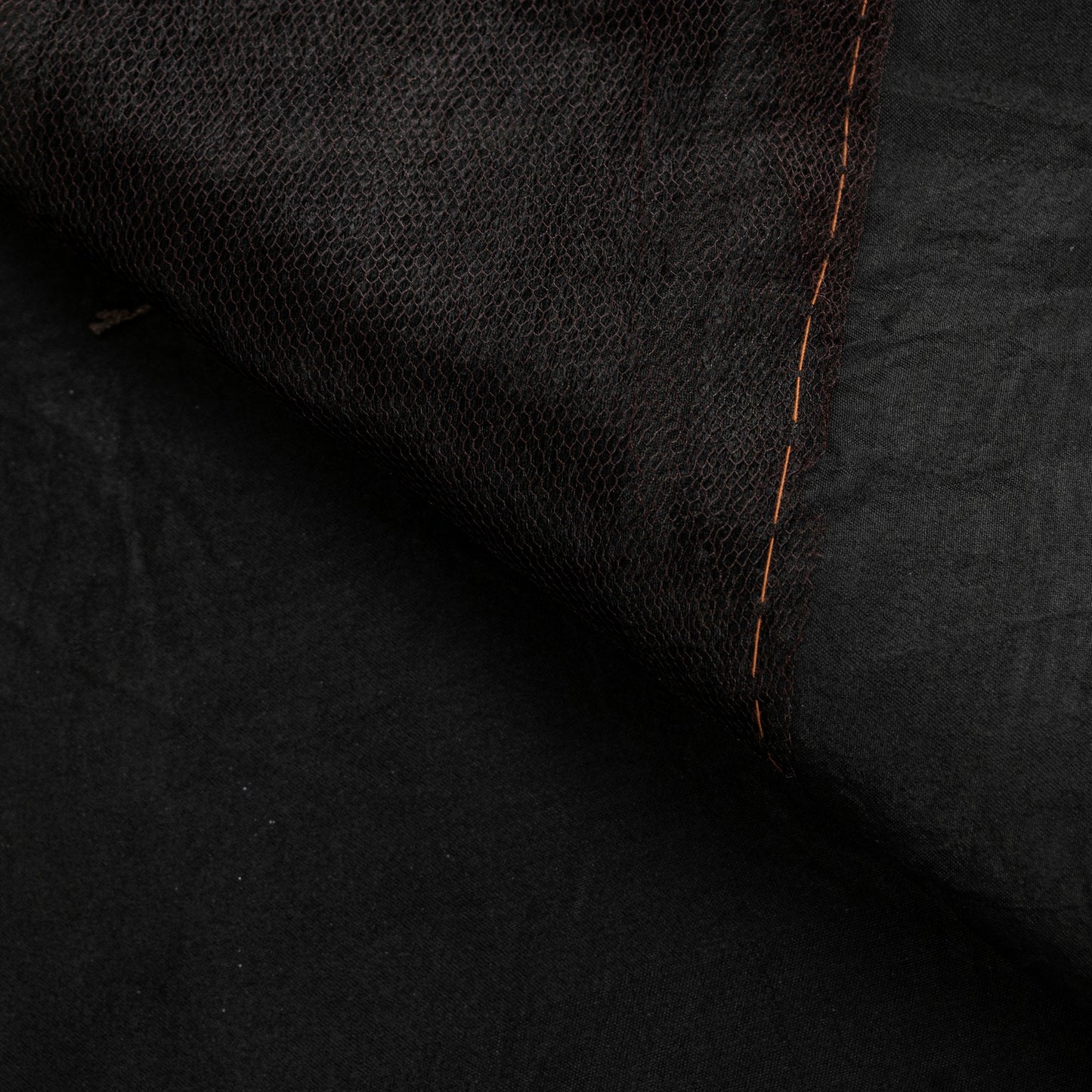 Sanskriti Vintage Black Soft Pure Satin Silk Sarees Handwoven Thread 5.5+YD Sari
