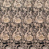 Sanskriti Vintage Black Pure Satin Sarees Banarasi Brocade Zari Hand Woven 5+YD
