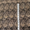 Sanskriti Vintage Black Pure Satin Sarees Banarasi Brocade Zari Hand Woven 5+YD