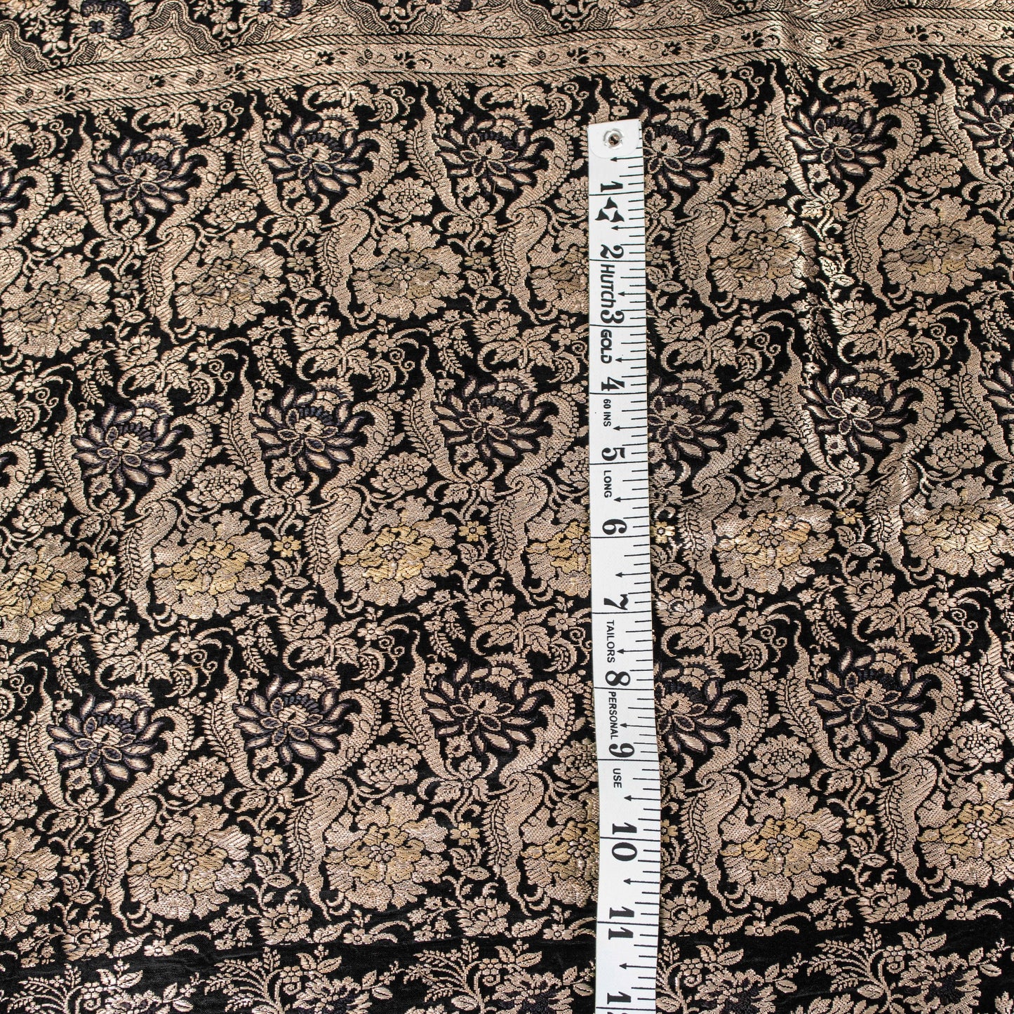 Sanskriti Vintage Black Pure Satin Sarees Banarasi Brocade Zari Hand Woven 5+YD