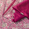Sanskriti Vintage Soft Pink Pure Silk Sarees Brocade Hand Woven Banarasi 5+Yd