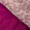 Sanskriti Vintage Soft Pink Pure Silk Sarees Brocade Hand Woven Banarasi 5+Yd