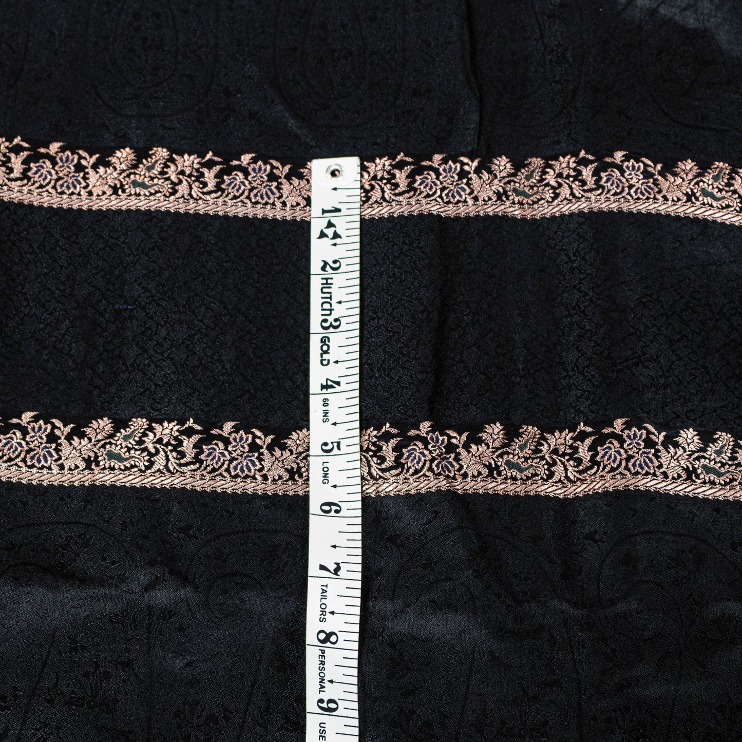 Sanskriti Vintage Black Pure Satin Sarees Zari Hand Woven Brocade Banarasi 5+YD