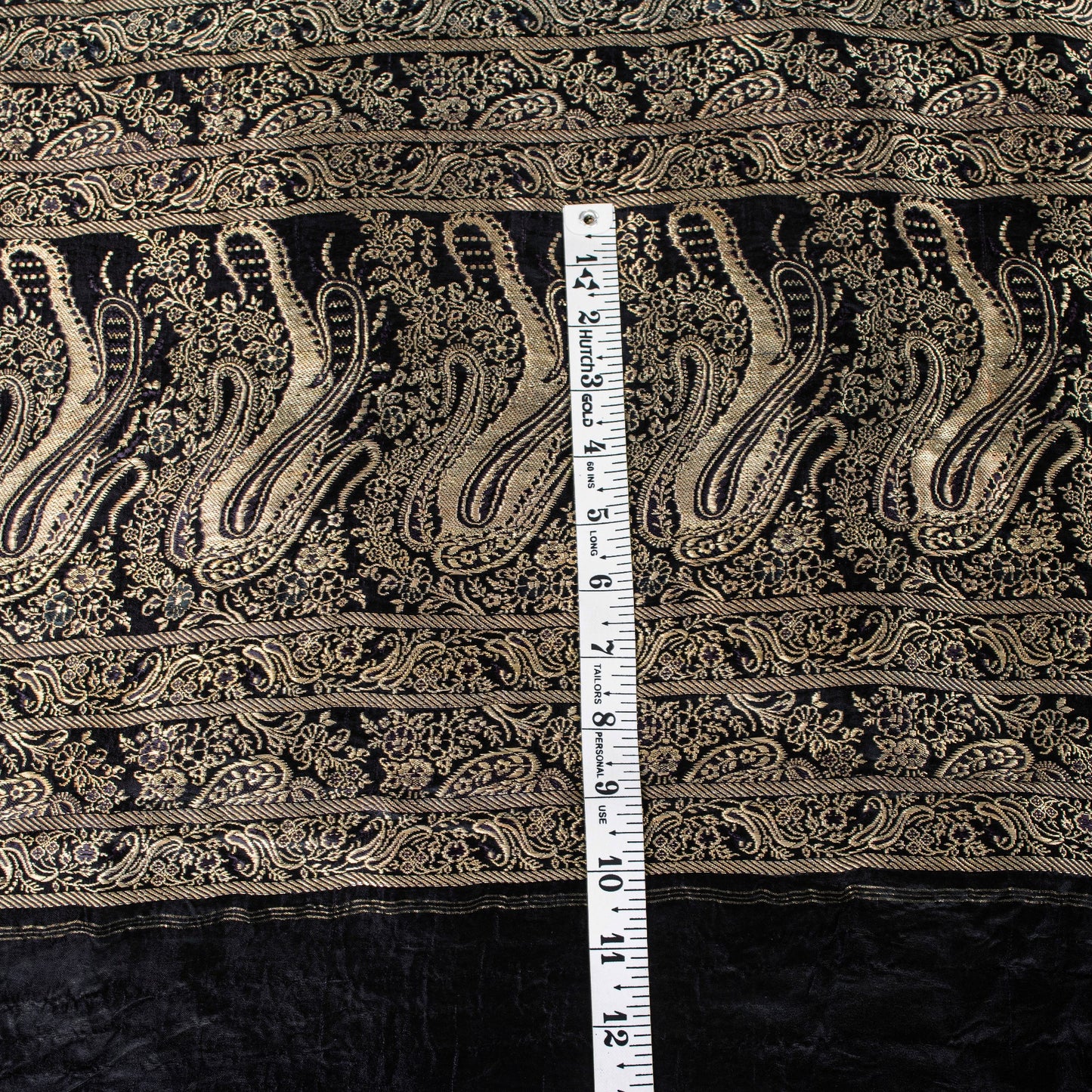 Sanskriti Vintage Black Pure Satin Sarees Banarasi Brocade Zari Handwoven 4.5+YD