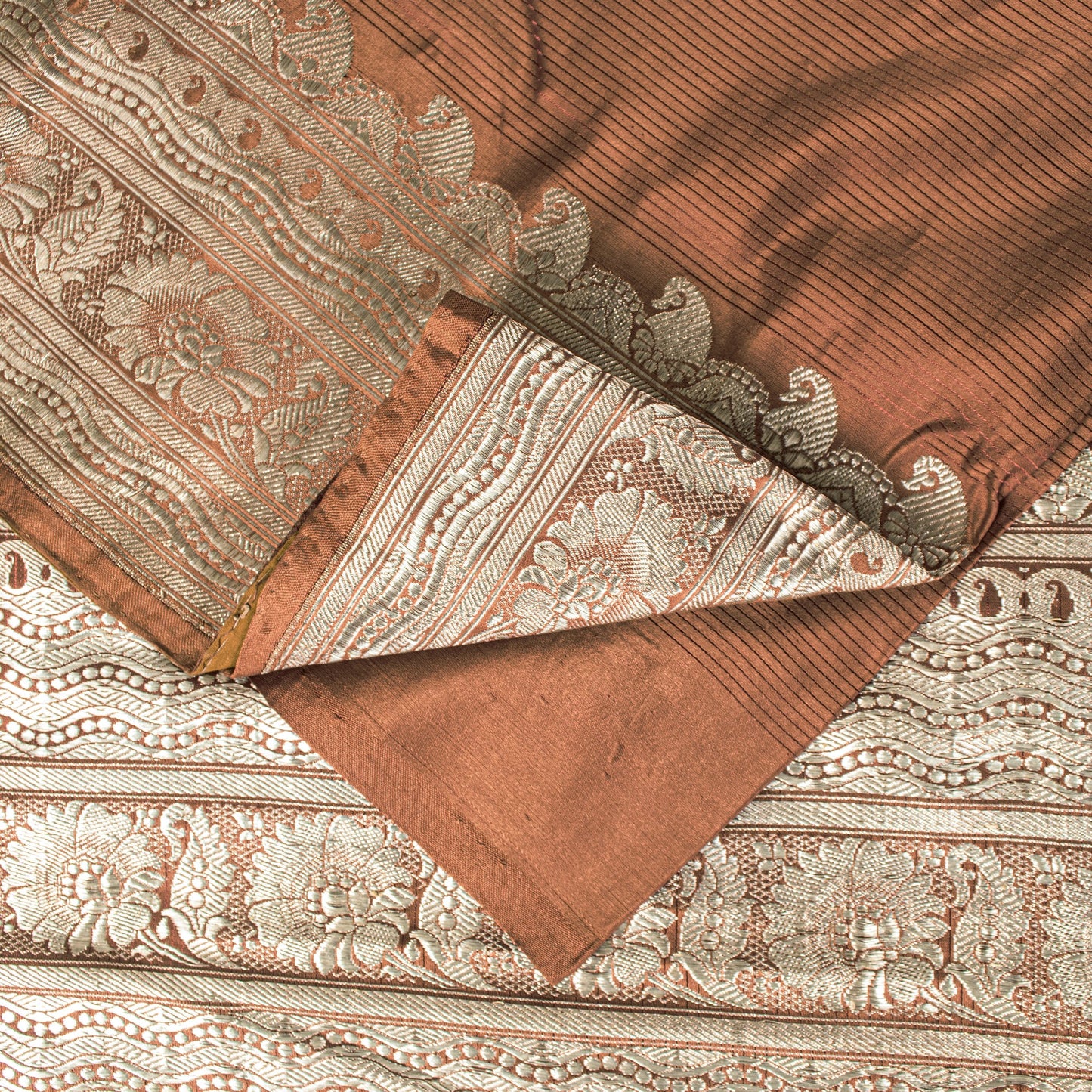 Sanskriti Vintage Saree Red 100% Pure Satin Silk 5Yd Sari Banarasi Brocade Zari Handwoven Home Decor, Sewing, Upcycling, DIY Projects