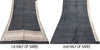 Sanskriti Vintage Black Pure Satin Sarees Banarasi Brocade Zari Handwoven 4.5+Yd