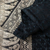 Sanskriti Vintage Black Pure Satin Sarees Banarasi Brocade Zari Handwoven 4.5+Yd