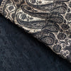 Sanskriti Vintage Black Pure Satin Sarees Banarasi Brocade Zari Handwoven 4.5+Yd