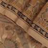 Sanskriti Vintage Pink Soft Pure Satin Saree Banarasi Brocade Hand-Woven 5.5+Yd
